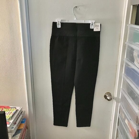 Zara Legging (BLACK) Hi-Rise - Size XL (NEW WITH TAGS) - Picture 1 of 4